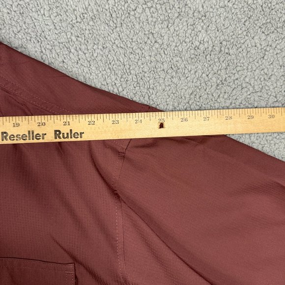 Columbia Shirt Mens Size 4XL Burgundy Lightweight Fishing Vented Utilizer 2 NWT - Picture 7 of 15